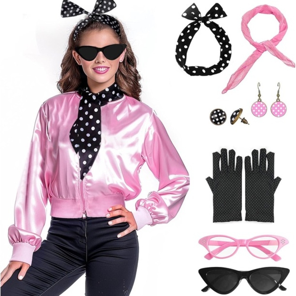 Pink Grease ladies